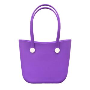 China Two Handles Large Rubber Beach Bags Open Closure Type For Shopping wholesale