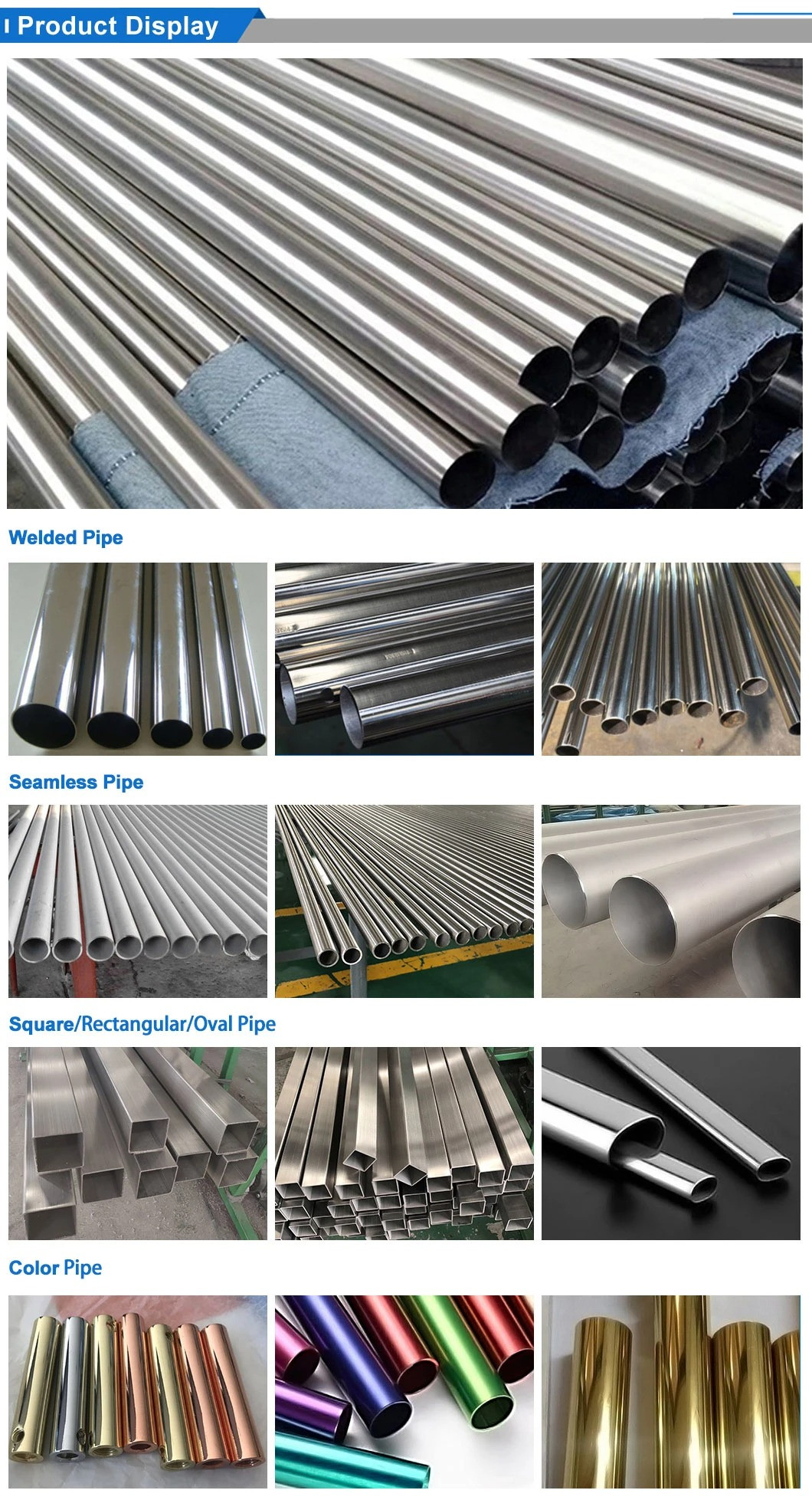 ASTM Standard 22mm OD 316 SS Seamless Pipe Tube Mirror Finish For Water Processing