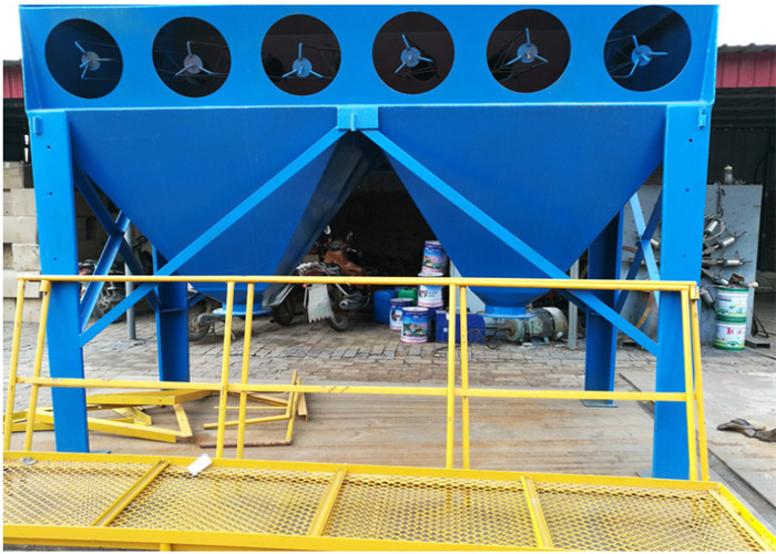 Pulse Cloth Bag Filter Bunker Top Baghouse Dust Collection System CE Passed