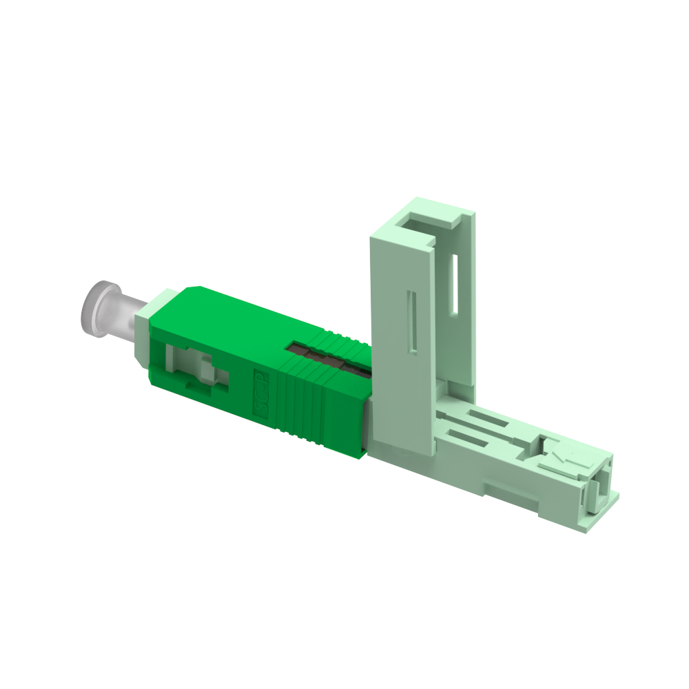 Simplex SC APC Fiber Optic Fast Connector 5 Used for Wired LAN Network Field Assembly
