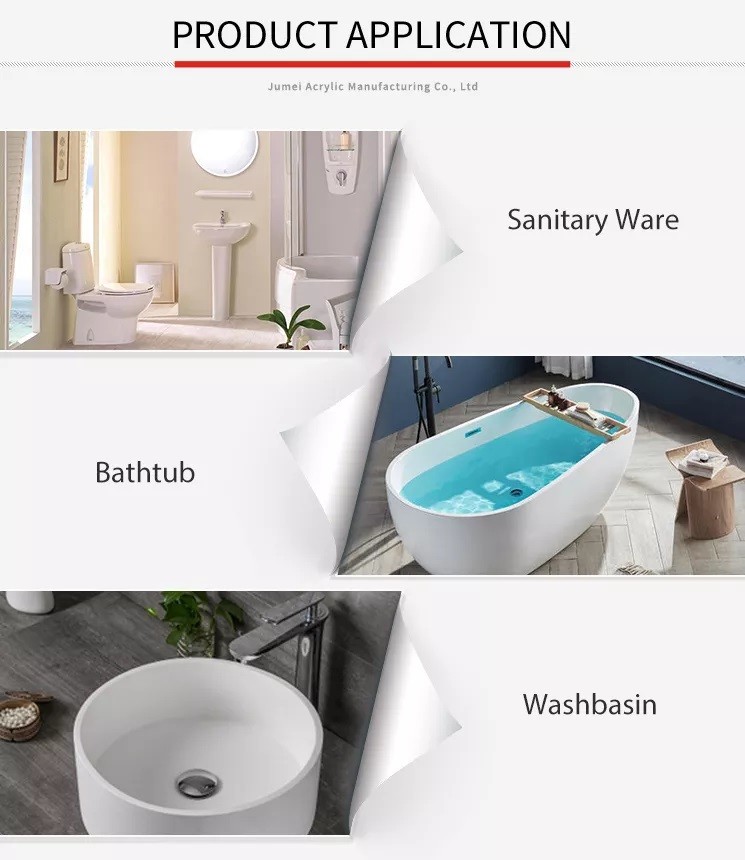 DUKE Water Absorption 0.30% PMMA Acrylic Sheet For Bathtub