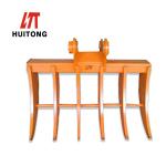 Q460 Excavator Brush Rake Attachments For Farm Job