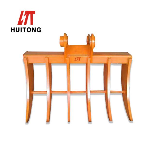 Q460 Excavator Brush Rake Attachments For Farm Job