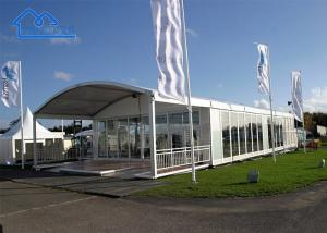 China Beautiful Arc Marquee Tent Business Reception Wedding Party Glass Wall Arcum Tent wholesale
