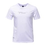 summer round neck t shirt custom logo for men
