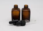 Latex Rubber 30Ml Dropper Glass Amber Glass Essential Oil Bottle
