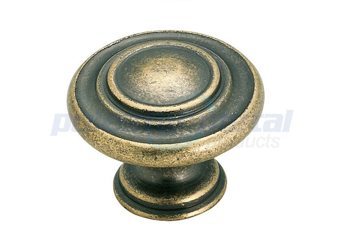 Roman Bronze Zinc Alloy Cabinet Handles And Knobs , Kitchen Cupboard Door Knobs