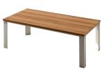 Economical Unique Coffee Tables , Metal Feet Coffee Table For Restaurant