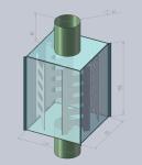 2000kg Cement Transportation Baffle Liner Rectangular PE