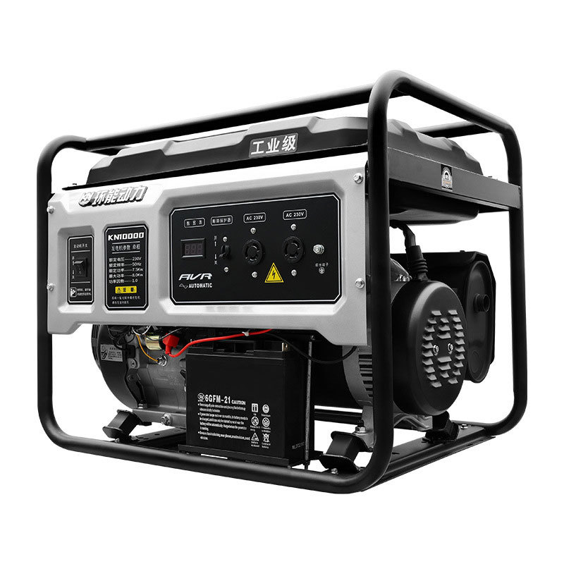 Household Convenient Small Industrial Emergency 3/5/8kw 10 kW 220 Gasoline Generator Set
