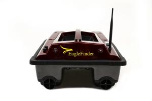 China Double Bait Hoppers Red Remote Control Fishing Boat, Anti-wind RC Bait Boats RYH-001D wholesale