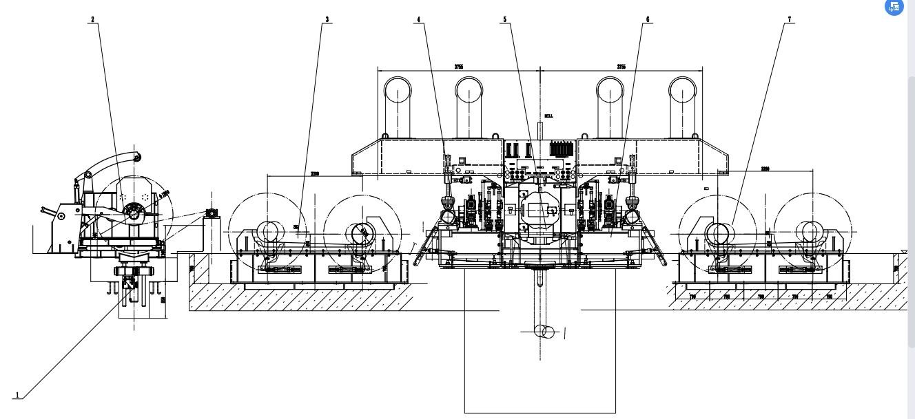 20 High 20 Hi Reversing Cold Mill Cold Rolling Mill For Stainless Steel 850
