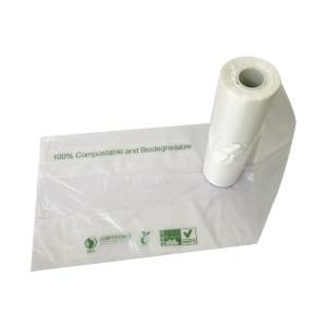 China Recyclable Biodegradable Rubbish Bags , Nontoxic Small Compostable Trash Bags wholesale