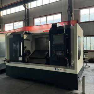 China 12 Station Computerized Metal Lathe 62mm Spindle Bore Dia 700mm Z Axis Travel 560mm Max Swing Over Bed Dia wholesale