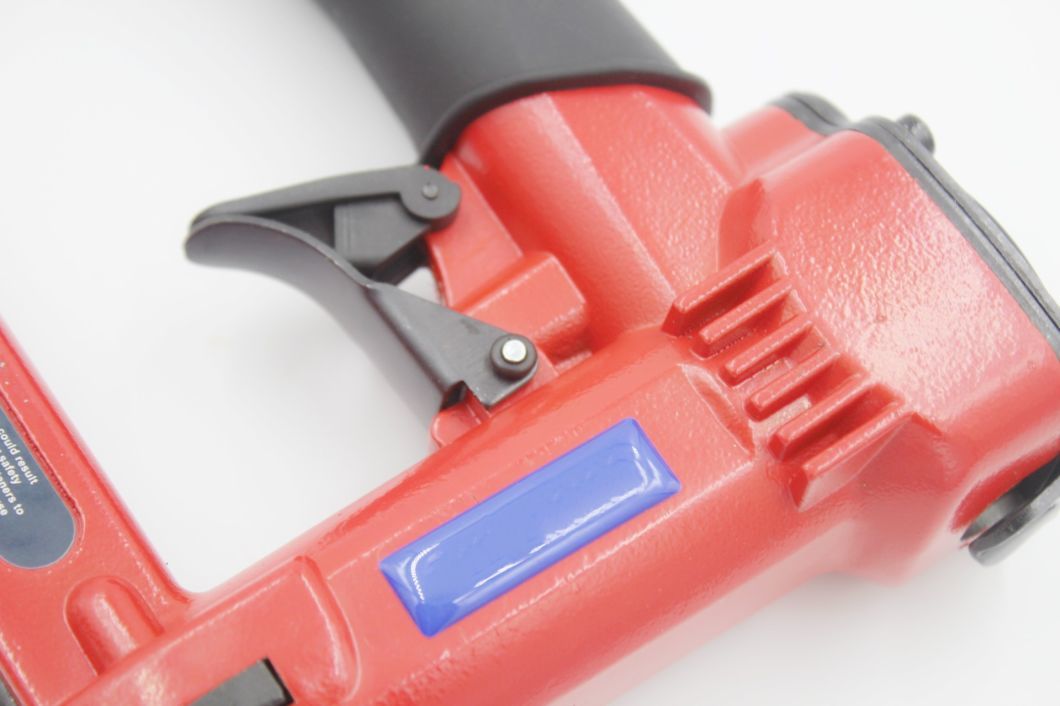 Durable 22 Gauge Fine Crown Air Pneumatic Staple Gun (RED) Air Stapler 7116