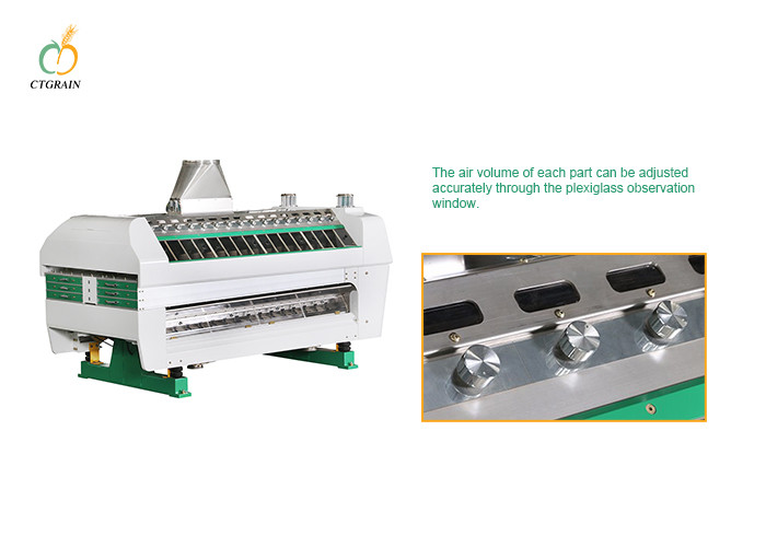Wheat Roller Mill Flour Sifter 1800kg/H Grain Milling Equipment