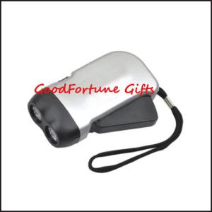 China Promotion Customed logo Hand-Swing Switch Torch flashlight wholesale