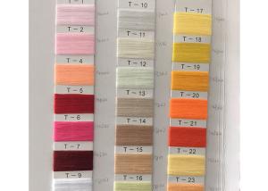 China Towel Weaving Spun Polyester Yarn / 90 Degree Dissolve Pva Yarn Water Soluble Yarn 80s wholesale