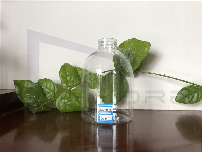 Non Spill Hotstamp 500ml Refillable Pump Bottles