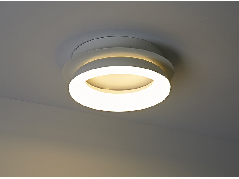 Corridor Lighting LED Lamp Round Shape White Color Ceiling Lamps 3000K/4000K/6000K