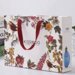 Low cost retail OEM custom printing luxury gift shopping cloths paper craft bag
