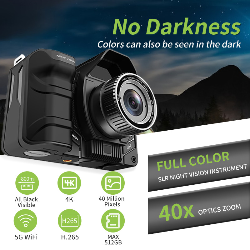 4K Wildlife Night Vision Binoculars Infrared Adjustable Day And Night Binoculars