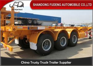 China 40ft Container Trailer , 12 Twist Container Locks 20 Foot Container Trailer wholesale