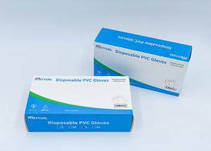 China Custom Quality Disposable Powder Free Examination Nitrile / PVC Glove wholesale
