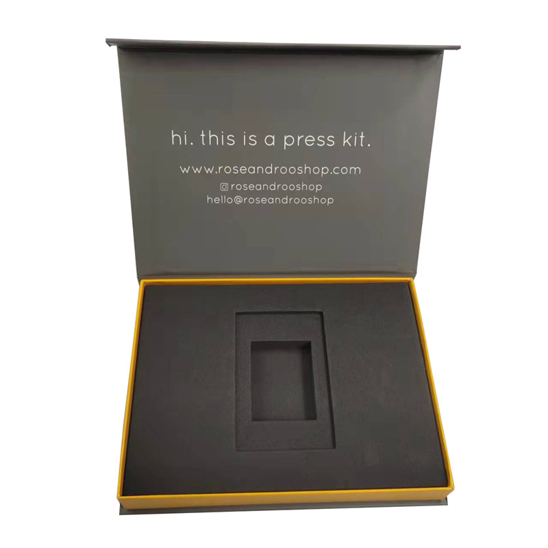 Paperboard Magnetic Giftcard Business NFC Vip Credit Card Packaging Box and Customizable