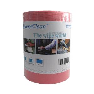 China Roll Red Power Clean X80 Heavy Duty Cloths 125gsm wholesale