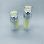 UK Plastic double-chamber airless pump bottle cosmetic