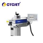 Touch Screen LF100F Fiber Laser Marking Machine For Stainless Steel