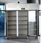 3-Door Stainless Steel Commercial Refrigerator for Fully Refrigerated Kitchen