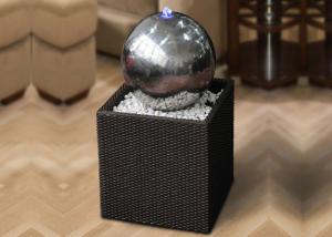 China 24 Inch Fortune Stainless Steel Ball Water Feature wholesale