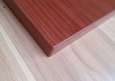 2.0m Height Wooden Office File Cabinets Two Glass Door Design Closing Quietly
