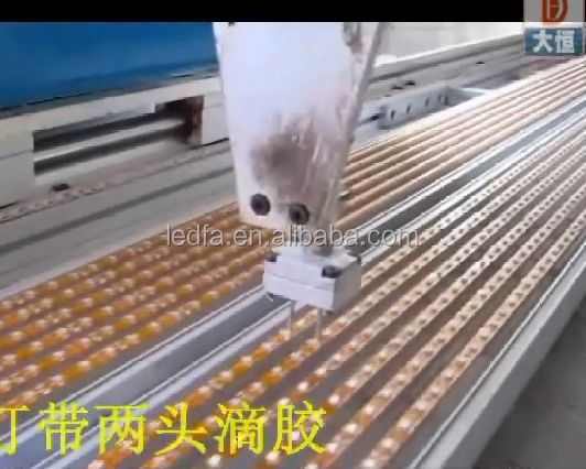 LED Strip Light Auto Glue Machine Dispenser With Daheng Plunger Pump