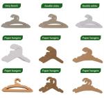 Eco Friendly Cardboard Clothes Hangers Recycled Paperboard Hangers OEM
