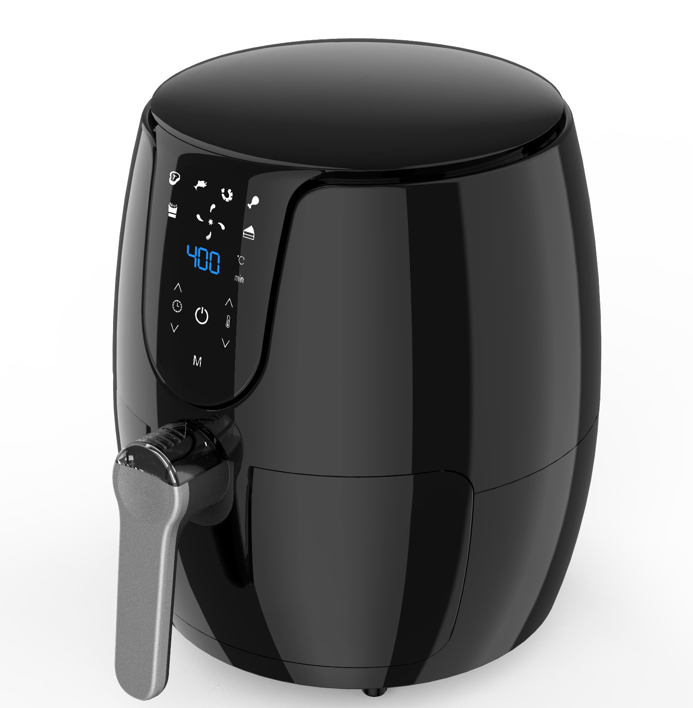 Wifi Household Manual Air Fryer 2L 3L 3.5L 1350W Digital Thermostat Temperature Control Commercial For Restaurants