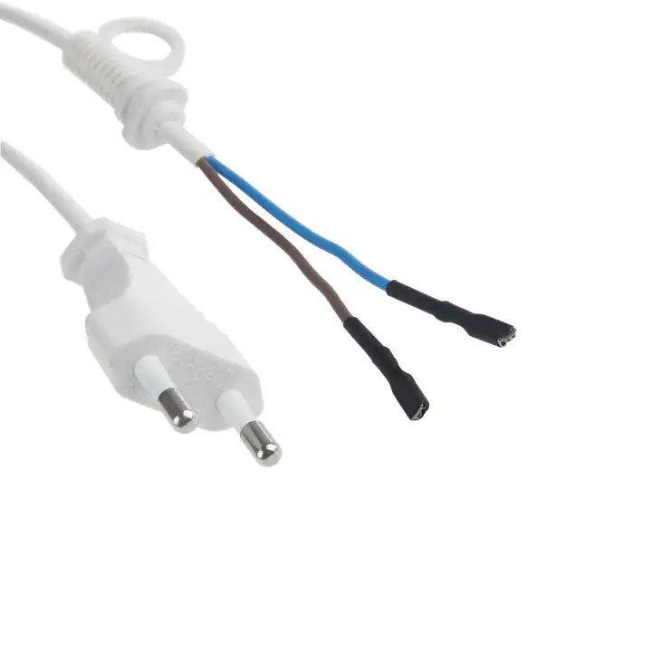 Korean Standard KC Approved K01 2 Pin Plug Electric Supply extension ac power cords Strip Type For Home Appliance