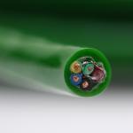 PP insulation, PVC jacket towline cable, ECHU new cable