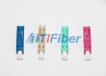 ABS Housing LC - LC Fiber Optic Connector Adapters Simplex For CATV Network
