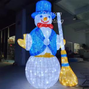 China Outdoor lighted snowman christmas decorations wholesale