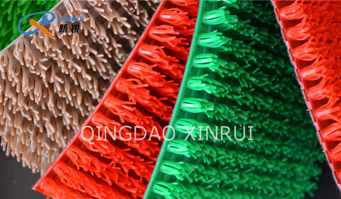 PE Grass Turf Mat Plastic Grass Mat Making Machine