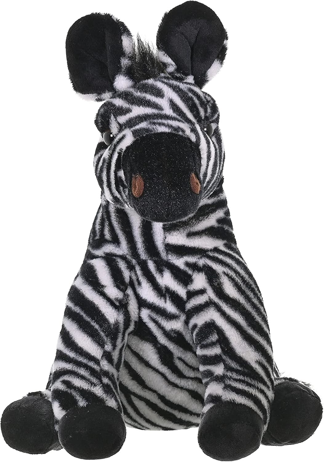 Wild Republic Zebra Plush, Stuffed Animal, Plush Toy, Gifts for Kids, Cuddlekins 12 Inches, Multicolor