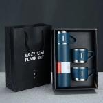 Stainless Steel Thermo 500ml/16.9oz Vacuum Insulated Bottle With Cup