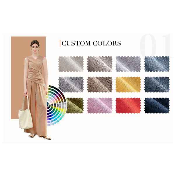 Fast Making New Fashion High Quality Fabric Support to Customized Color Recycle Polyester Fabric for Making Clothes