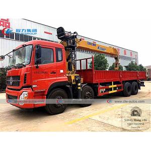 8x4 Dongfeng Kingland Truck Mounted Telescopic Crane With Construction Equipment