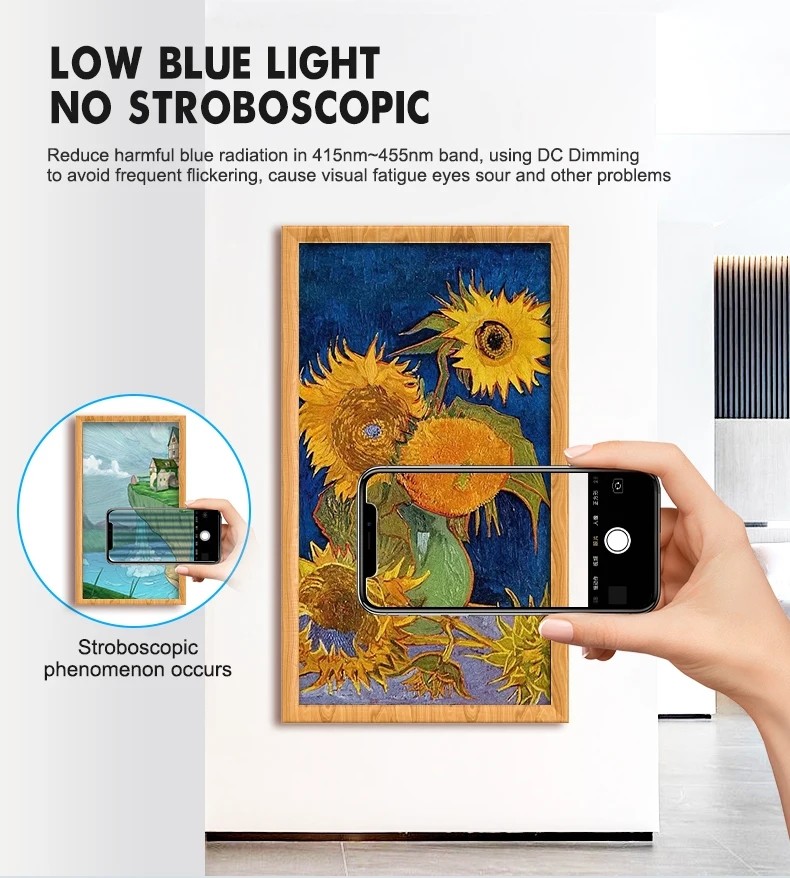 21.5 24 27 32 Inch Digital Photo Frame 1920 X 1080 For Home Wall Mount