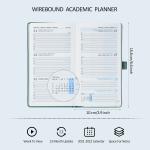 PU Leatherette Cover Mini Weekly Planner Customization Optional