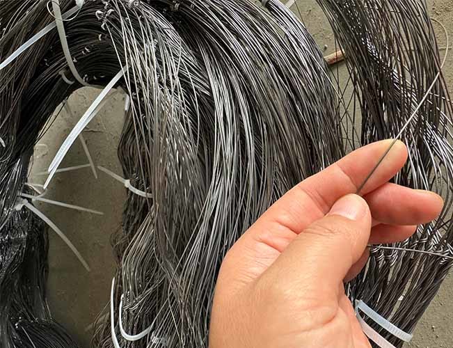 Battlefield Defense Galvanized Wire Interception Tank Barrier Wire Mesh